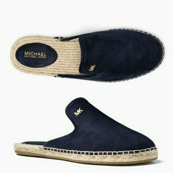 Michael Kors Shoes - NWOT Michael Kors Suede Espadrilles Slides